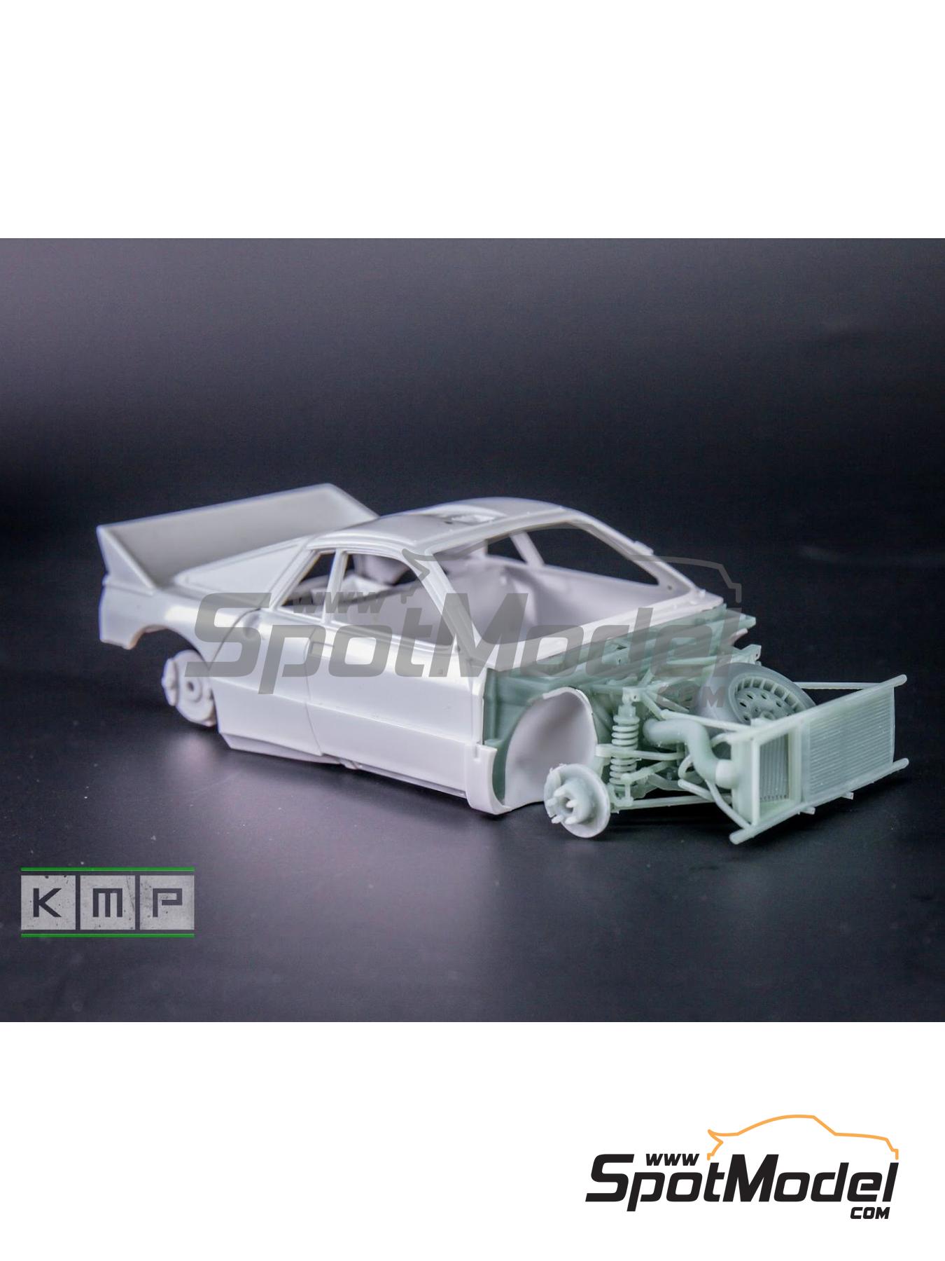 KMP Kool Models Production TK24205: Set de mejora y detallado escala 1/24 - Lancia  Rally 037: Suspensiones delanteras - para las referencias de Hasegawa  20264, 20277, 20299, 20399, 20414, 20447, 20485, 20523, 20566, 20584,  20631, 20681, 25030, CR-30 ...